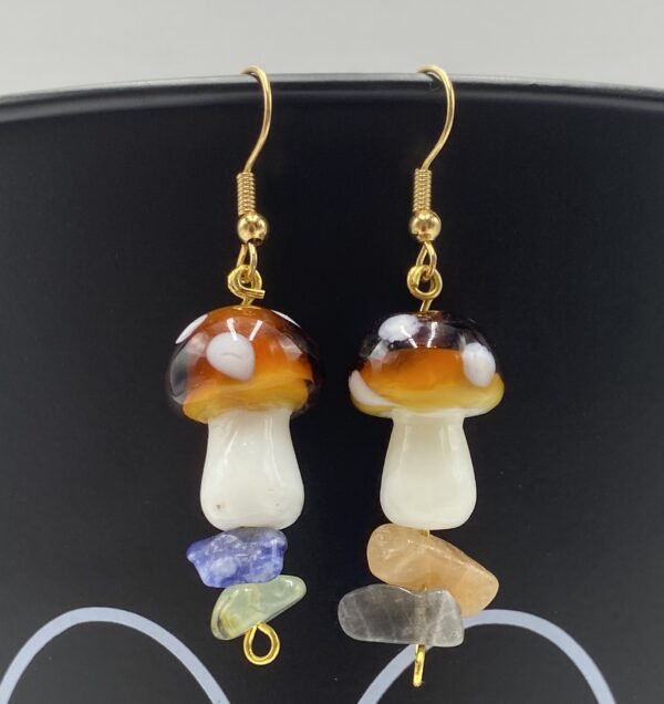 Magical Mushroom Earrings