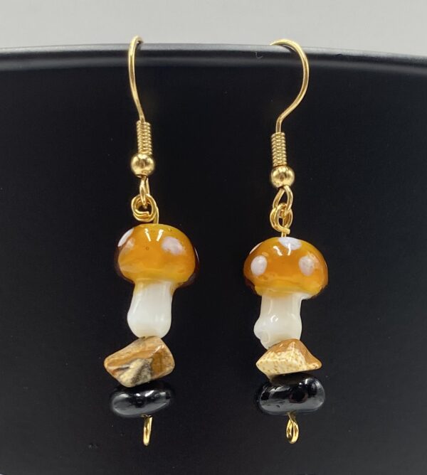 Magical Mushroom Earrings - Image 2