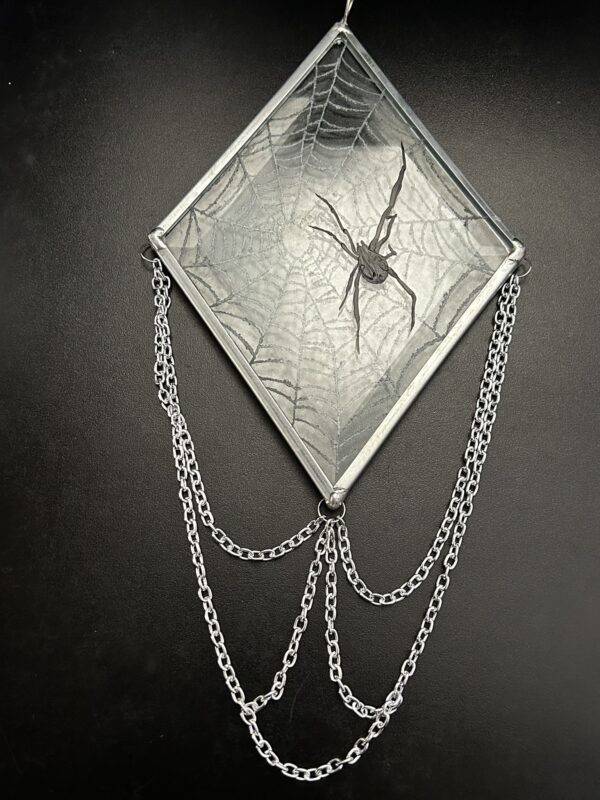 Black Widow Etched Glass - Image 2